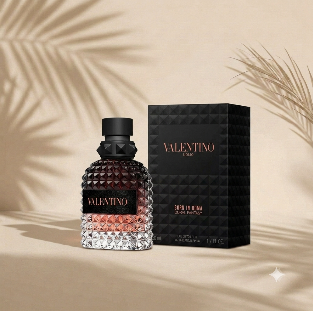VALENTINO BORN IN ROMA UOMO CORAL FANTASY