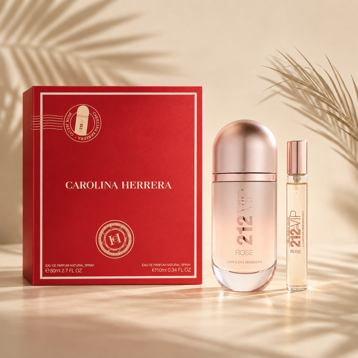 CAROLINA HERRERA 212 VIP ROSE FOR WOMEN