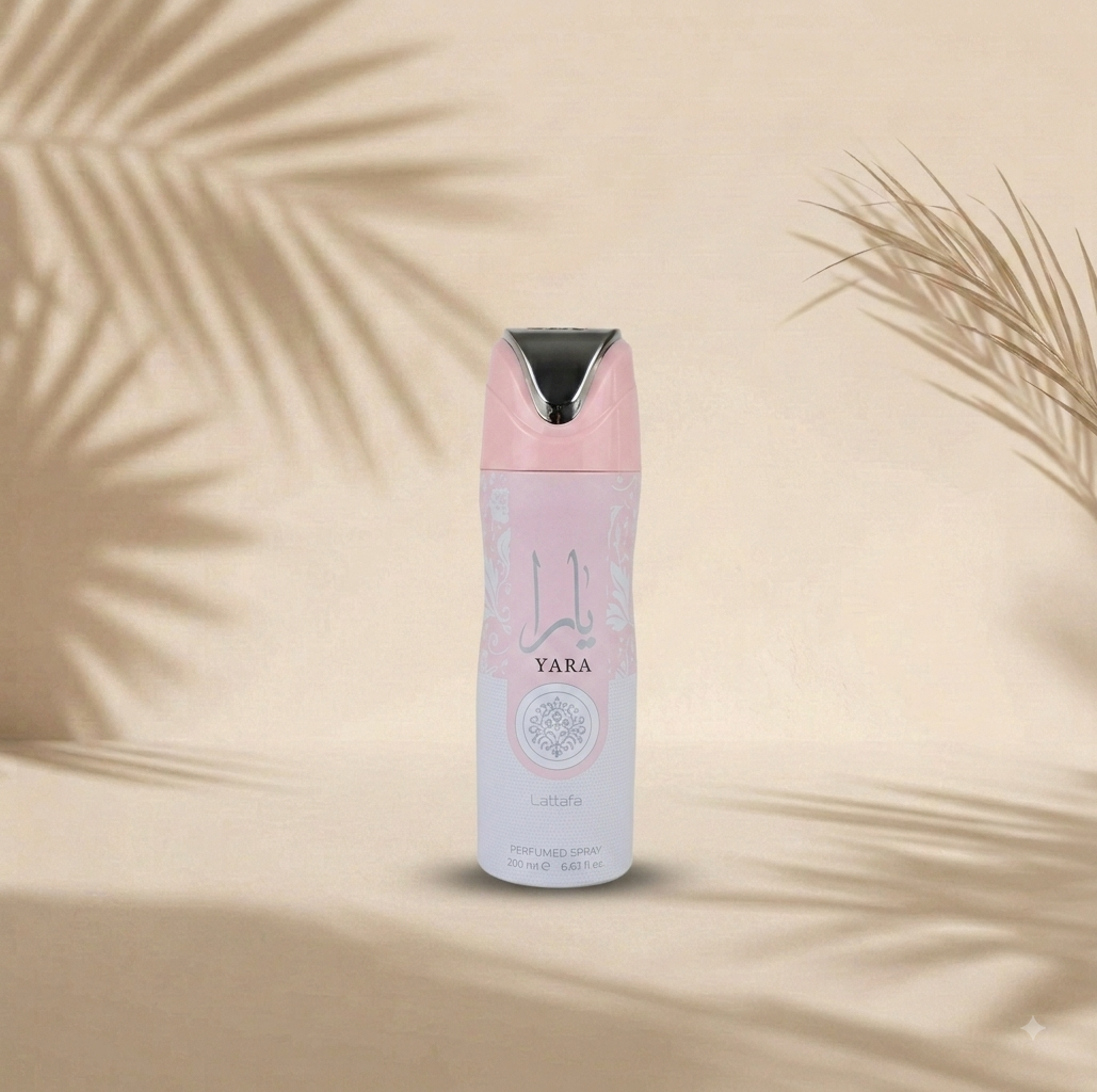 LATTAFA YARA BODY SPRAY FOR WOMEN